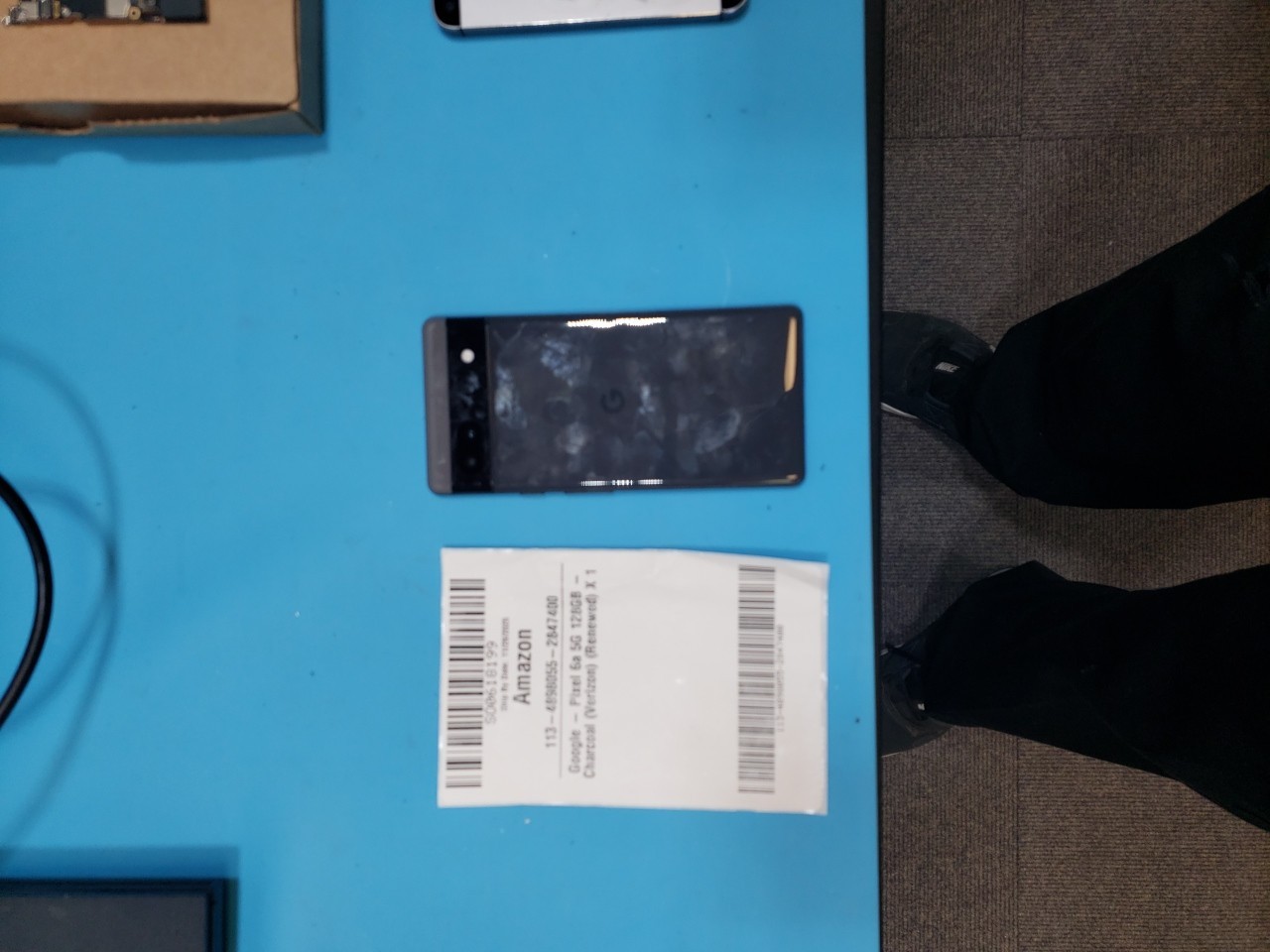 Google Pixel 6a – 128 GB – Charcoal (Verizon)