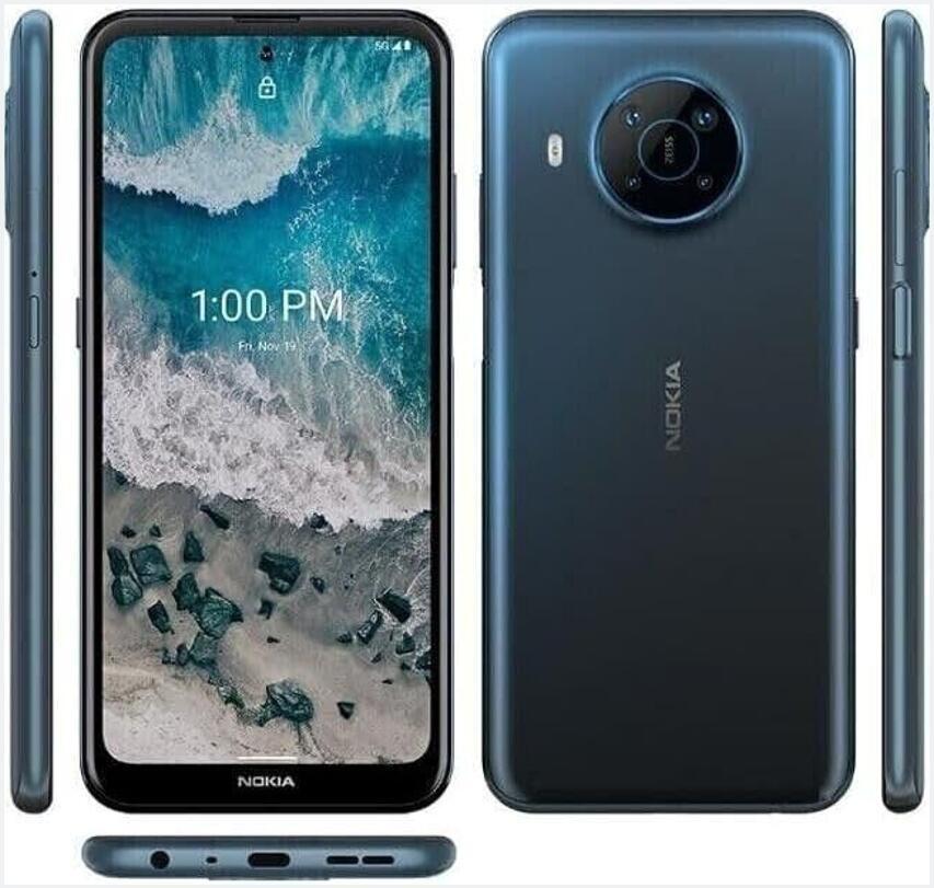Original Nokia X100 5G Single SIM 48.0MP Phone 6.67″ 128GB ROM 6GB RAM