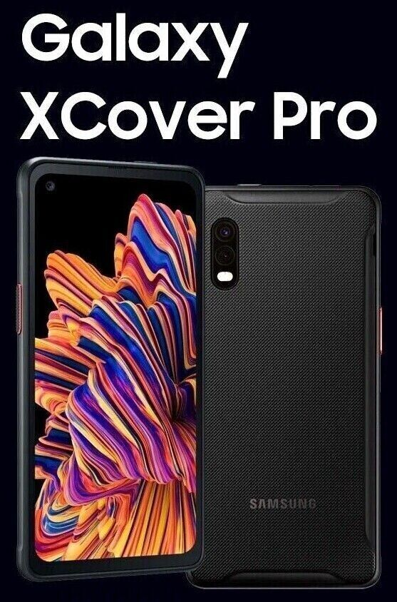 Samsung Galaxy Xcover Pro SM-G715U1 6.3″ Black Unlocked(Any Carrier)- New Sealed