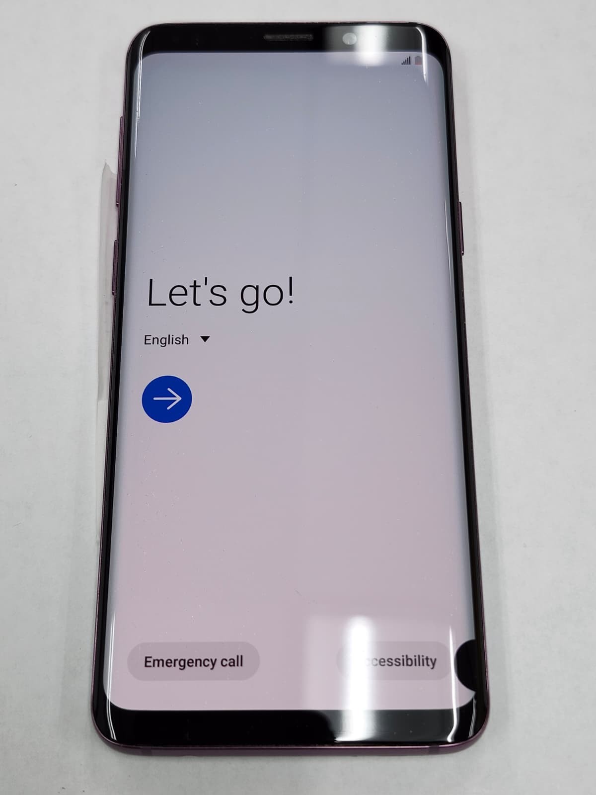 DEFECTIVE – Samsung Galaxy S9 – Purple – 64 GB – GSM Unlocked – SM-G960U – 12351