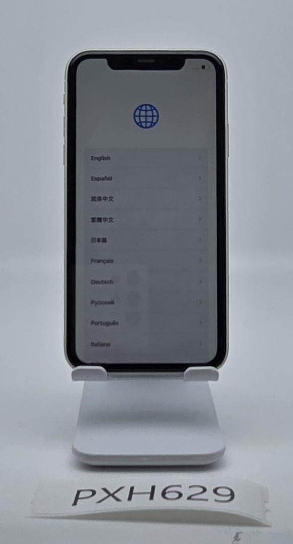 Apple iPhone 11 128GB (Unlocked) A2221 – White – Fair