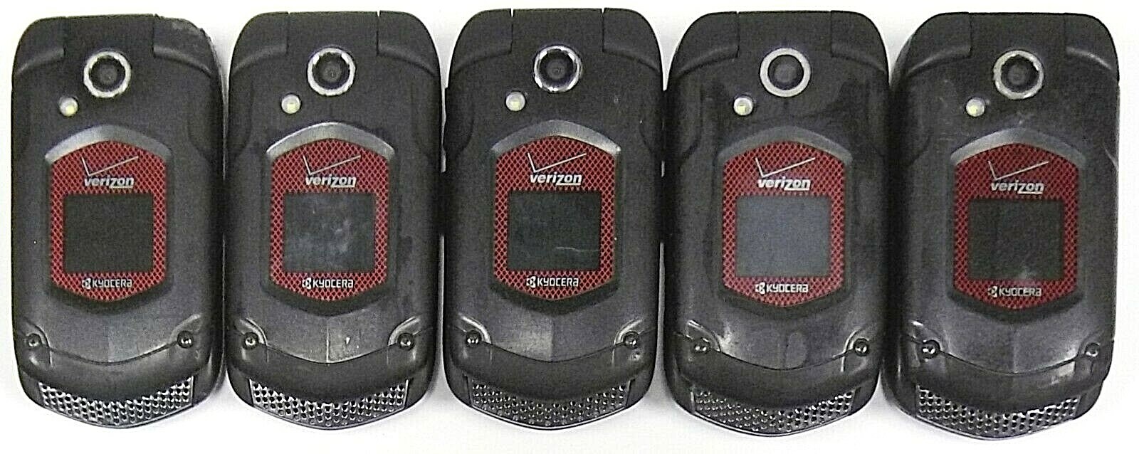 Lot of 5 – Kyocera DuraXV + / Dura XV Plus E4520PTT – Black ( Verizon ) Phone