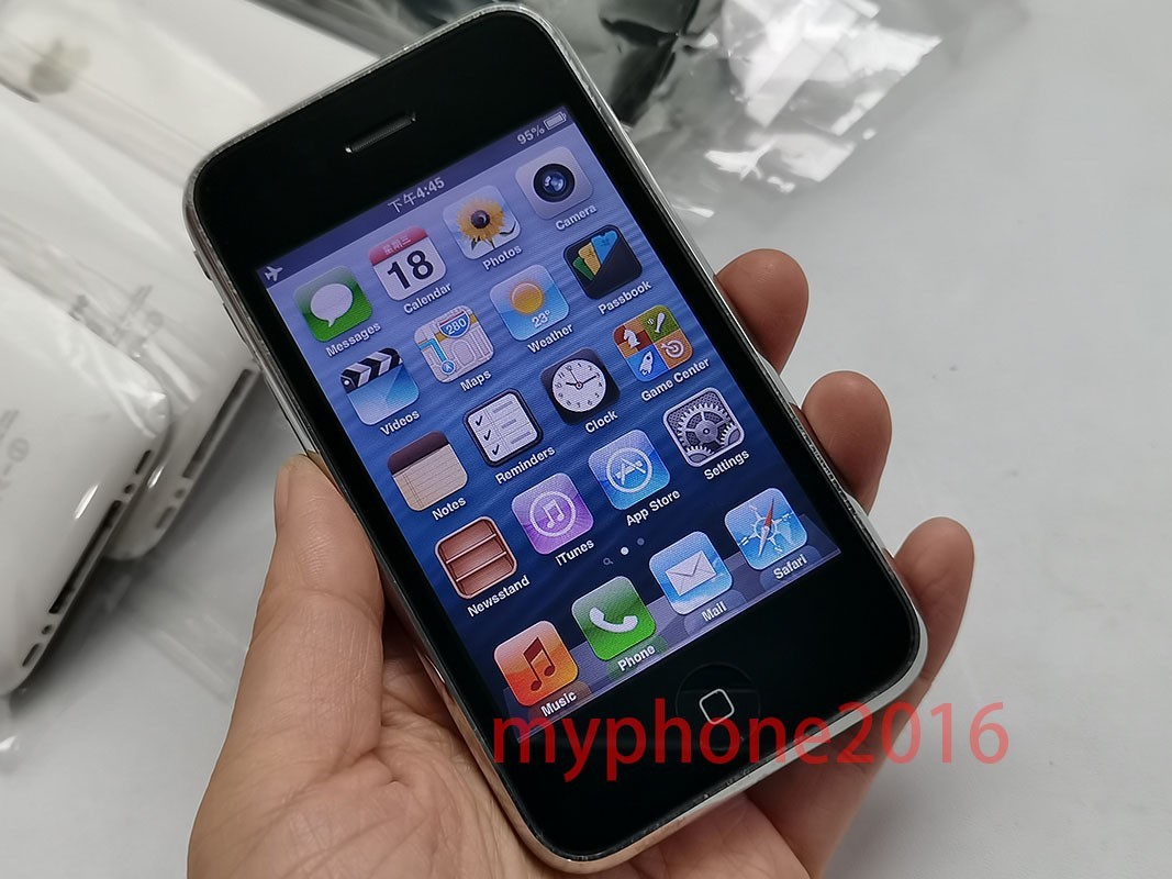 Apple iPhone 3GS 3rd Generation – Unlocked 8/16/32GB iOS6 tested 100%working