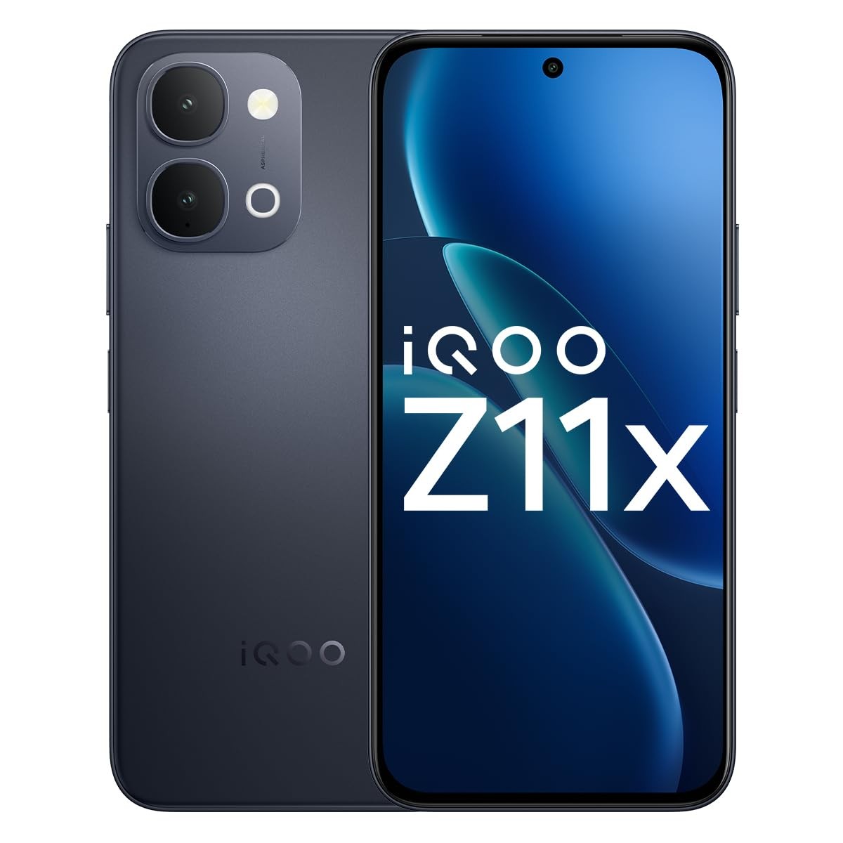 iQOO Z11x 5G (Black, 8GB RAM, 256 GB ) Dimensity 7400-Turbo Global Version.