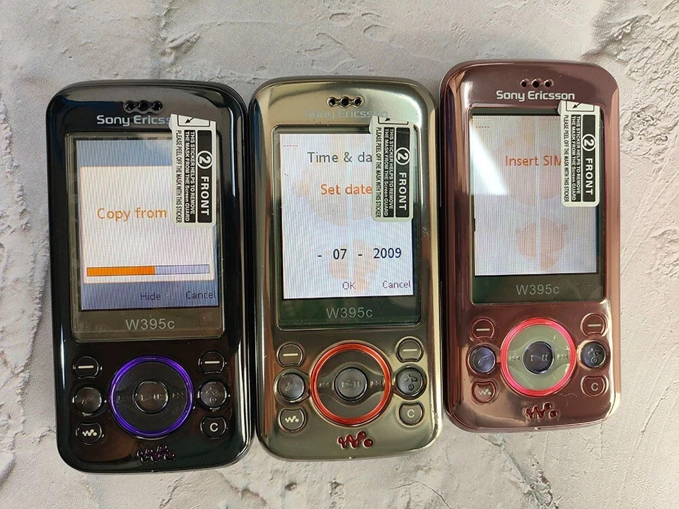 Sony Ericsson W395 2G GSM 850 / 900 / 1800 / 1900 Unlocked mobile Cellphone
