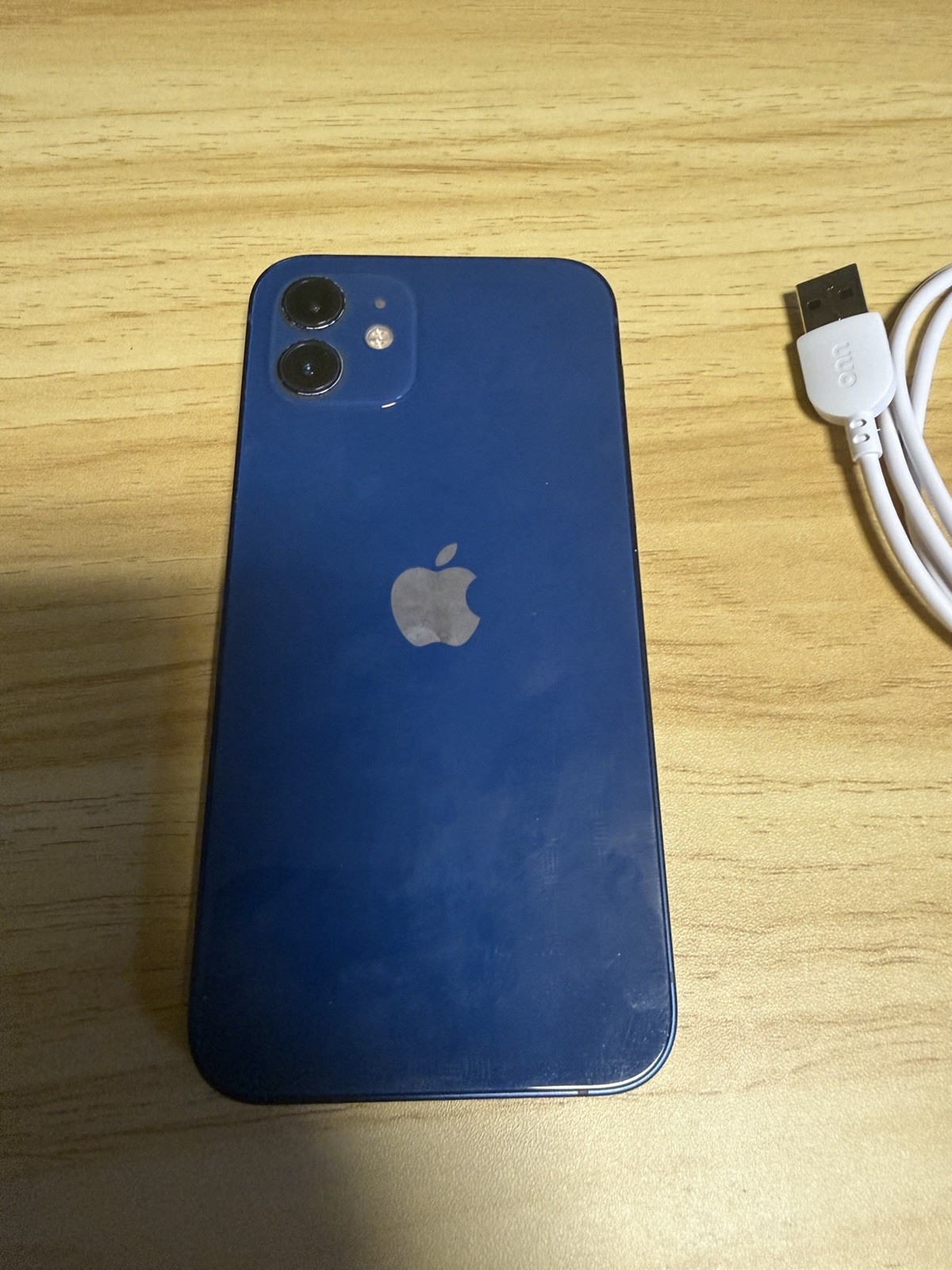 Apple iPhone 12 64GB Blue Unlocked Smartphone 77% Battery
