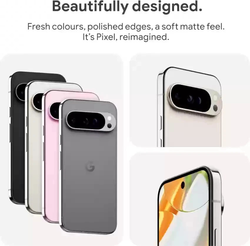 Google Pixel 9 Pro Google Tensor G4 6.3″ OLED NFC 128GB/256GB/512GB New Sealed