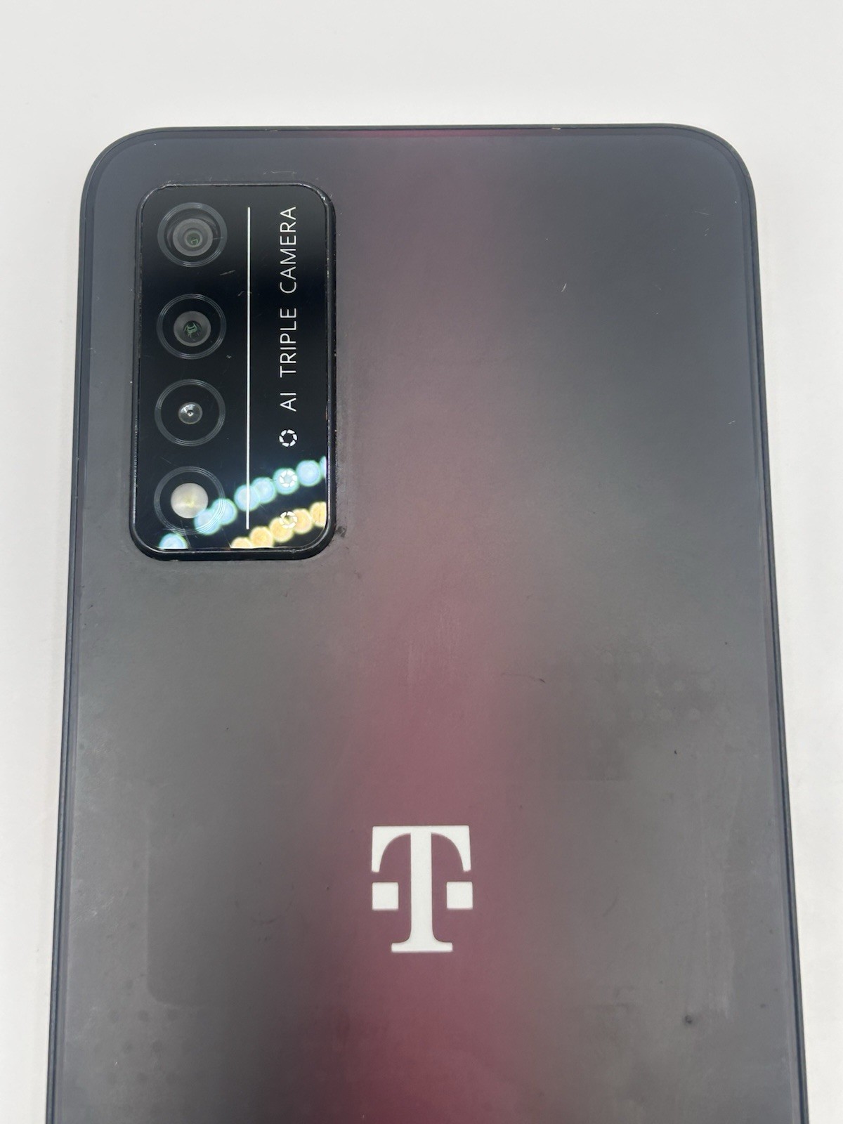 T-Mobile REVVL V+ 5G Smartphone Locked Cracked Screen Parts Repair Red Triple