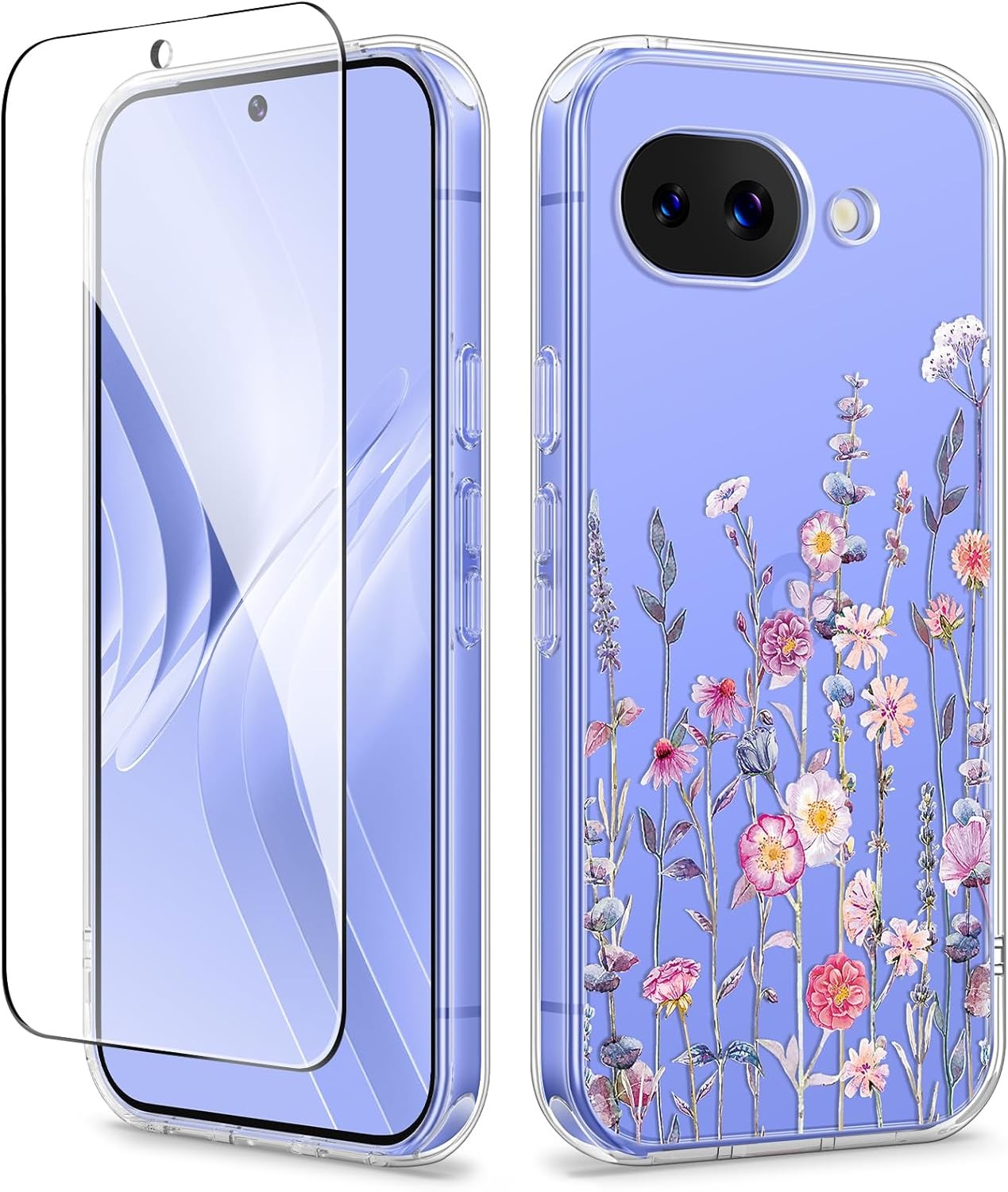 Case & Screen Protector for Google Pixel 10a 6.3 Inch Military Grade Drop Protec