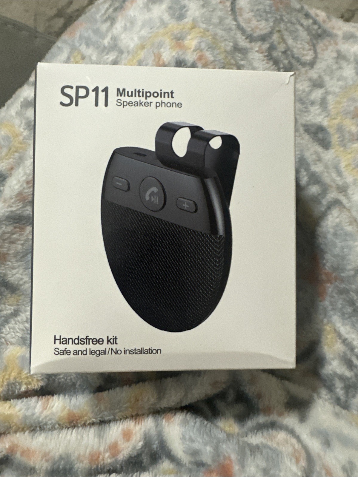 Speaker Phone SP11 Hands Free Safe and Legal V5.4 Black