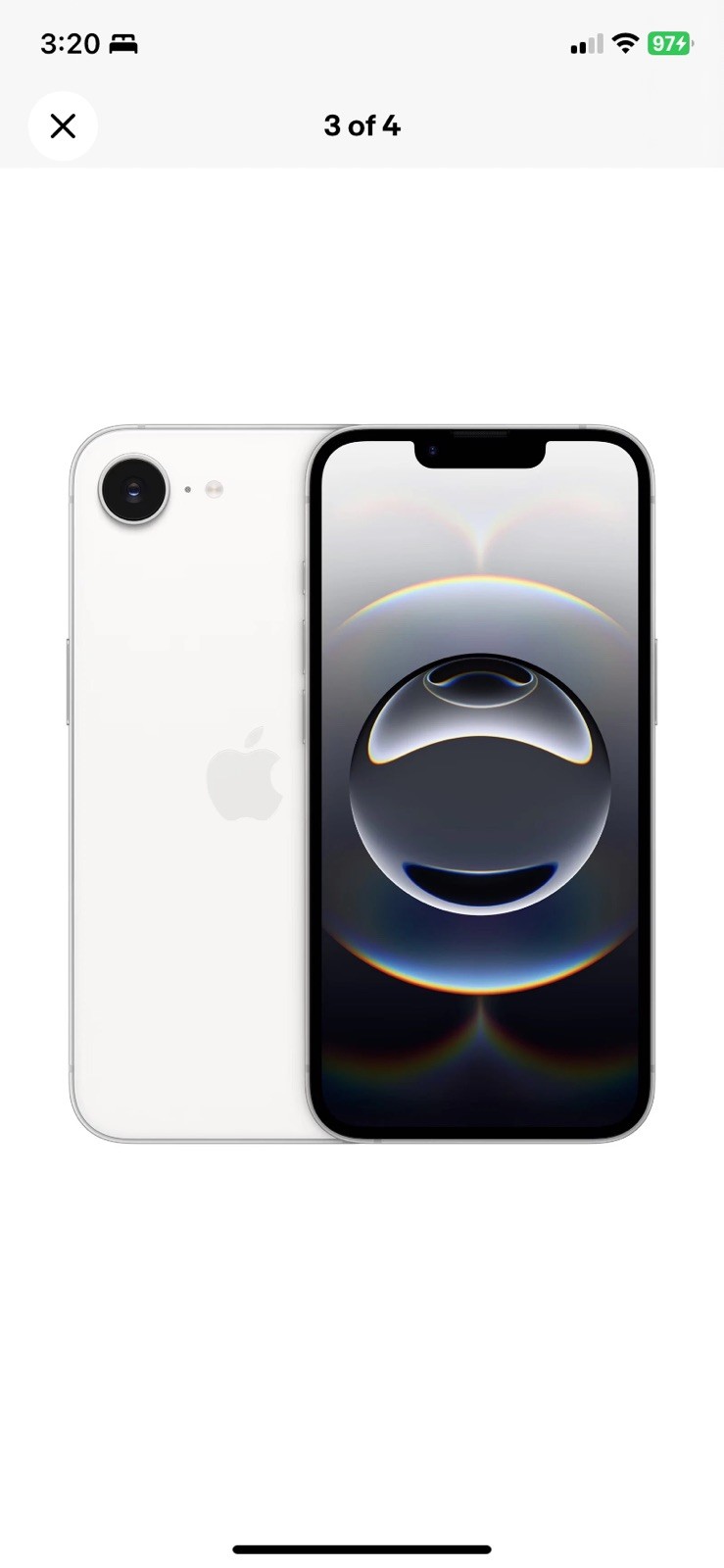 ** Now an additional $50 off reduced price of $750** Apple iPhone 16e White $700