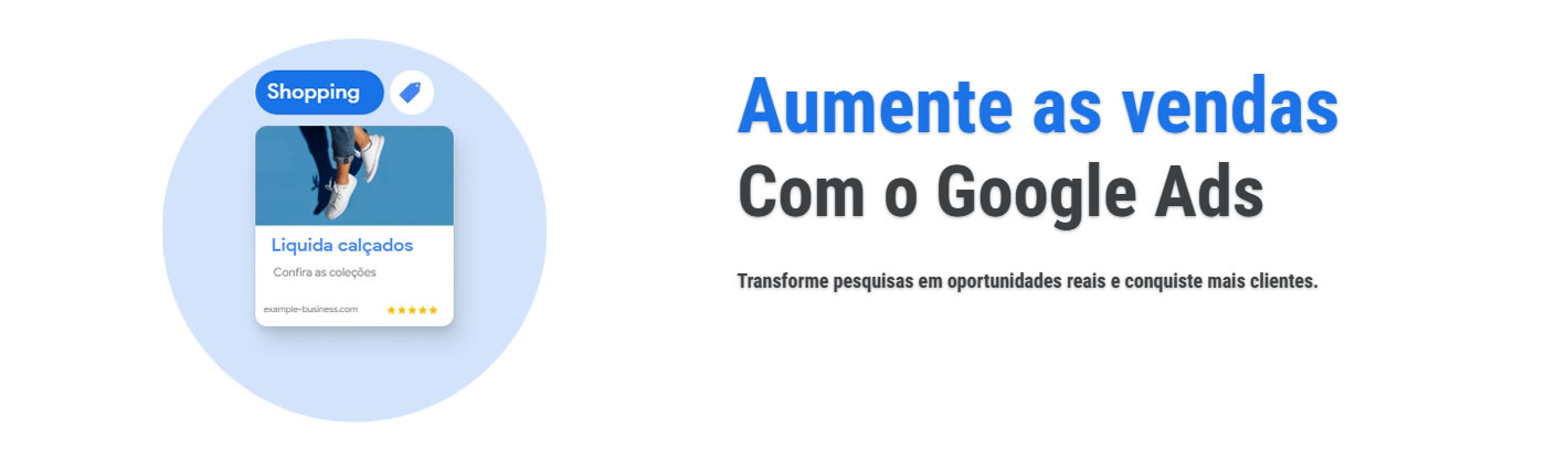 Aumente as vendas com o Google Ads