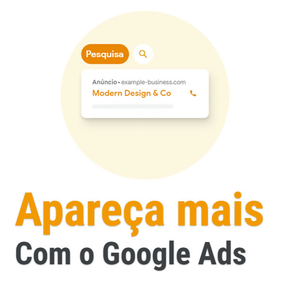 Apareça mais com o Google Ads